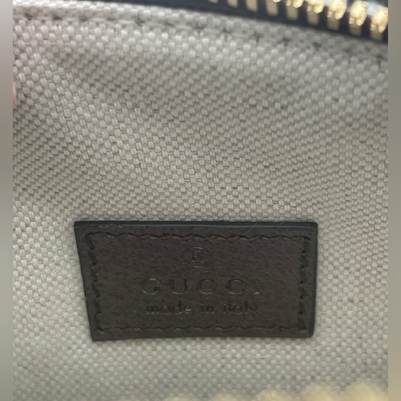 NEW!  GUCCI BARREL GG SUPREME OPHIDIA ZIP CROSSBODY SHOULDER BAG AUTHENTIC - Picture 14 of 14